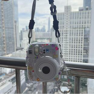 少女心星星kt猫手机壳挂链通用百搭包包小饰品拍立得手提绳结实女