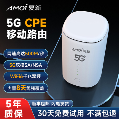 夏新5G可插卡路由器CPE