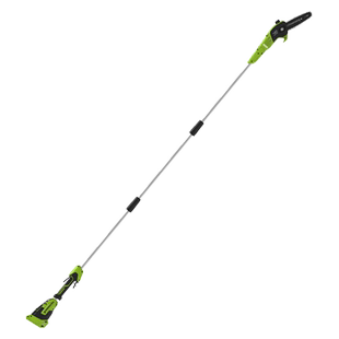 格力博greenworks高枝锯锂电池充电式电锯伐木锯家用锯木头40V