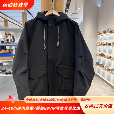 New Balance NB Grey25新款男女时尚百搭连帽长袖夹克NAF19111