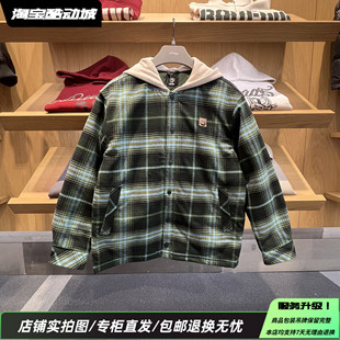 李宁26春冬新款男女反伍BADFIVE立体裁剪宽松连帽短棉服AFMW001