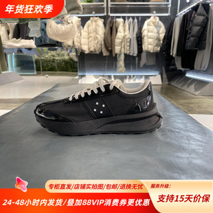 中国李宁25春季新款轻舟运动休闲鞋男女耐磨防滑反光AZGV073