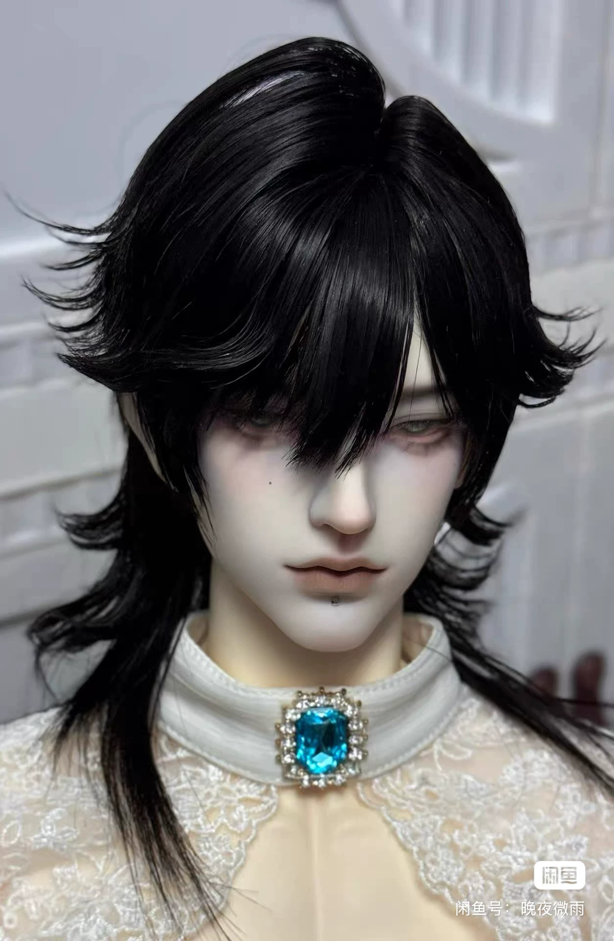 Bjd three-point wig hairstyle