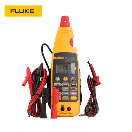 福禄克FlukeF771/ F772毫安级过程钳型电流表 回路校准器F773