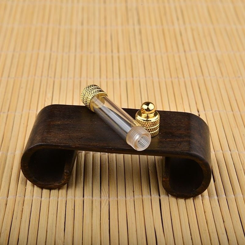 透明空心空瓶吊坠嘎乌女男款项链可打开装朱砂舍利子随身时尚挂件