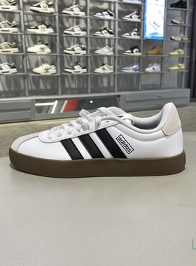 正品Adidas阿迪达斯经典简约拼接百搭女运动休闲低帮跑步鞋ID8797