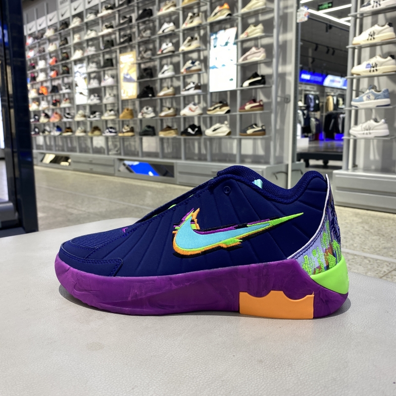 冬新款正品NIKE耐克拼接撞色男女大童运动休闲篮球鞋HV2269-400