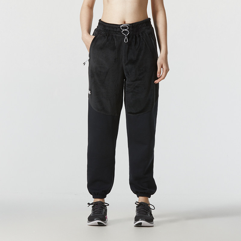 春季正品UA安德玛简约抓绒保暖时尚百搭户外女运动休闲束脚长裤,运动服/休闲服装,运动长裤,淘宝优惠券,粉丝福利购,淘宝优惠卷