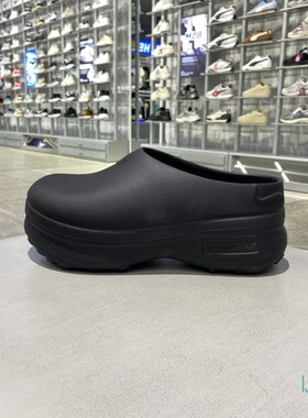 正品ADIDAS阿迪达斯三叶草女春新款休闲厚底增高运动拖鞋IE4626