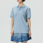 POLO衫 2026夏新款 复古简约舒适休闲短袖 MLB男女经典 3APQM0363 正品