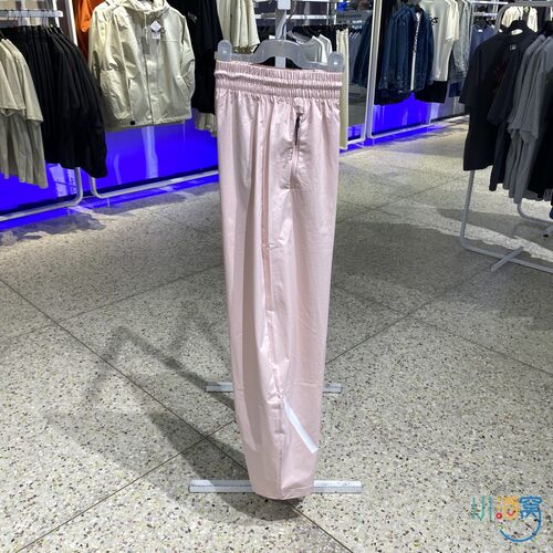 正品新款ADIDAS阿迪达斯宽松直筒时尚女运动休闲梭织长裤KE4884