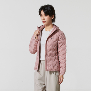 正品哥伦比亚Columbia女款简约连帽保暖运动休闲羽绒服WR2769659