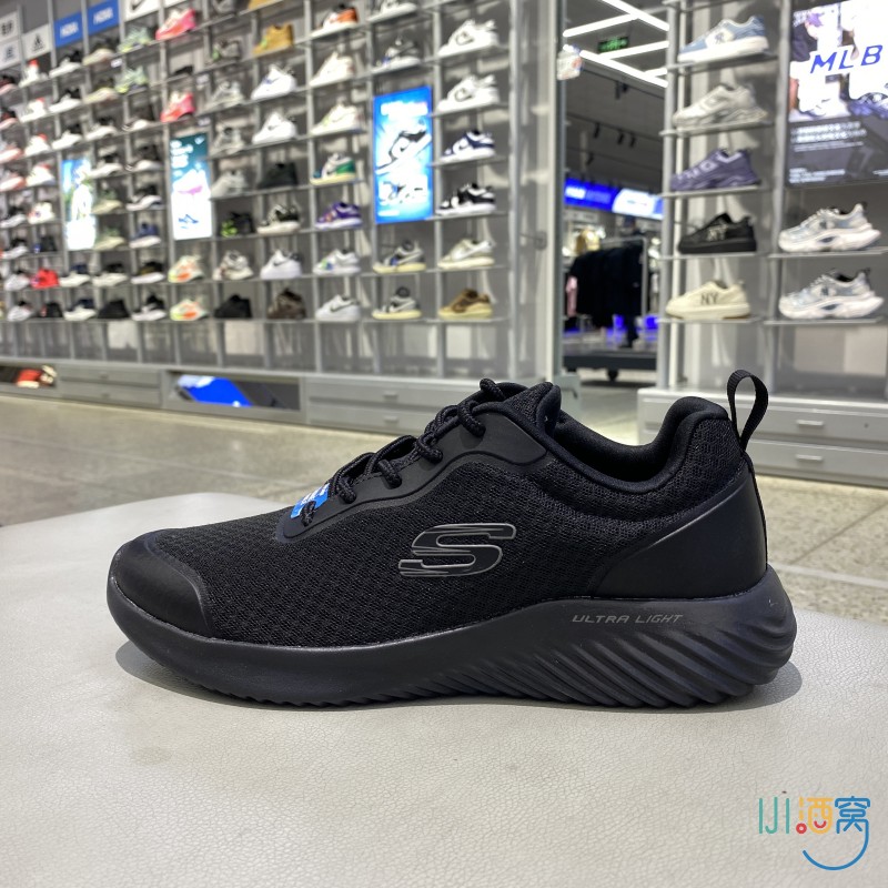 正品斯凯奇Skechers男款舒适训练健身百搭运动休闲跑步鞋232005