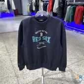 正品 舒适透气百搭圆领运动休闲卫衣3AMTV0651 MLB男女2025春新款