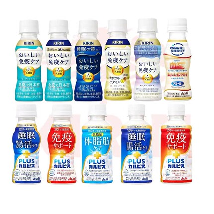 日本直邮麒麟KIRIN机能乳酸菌睡眠免疫体脂调理可尔必思低卡饮料