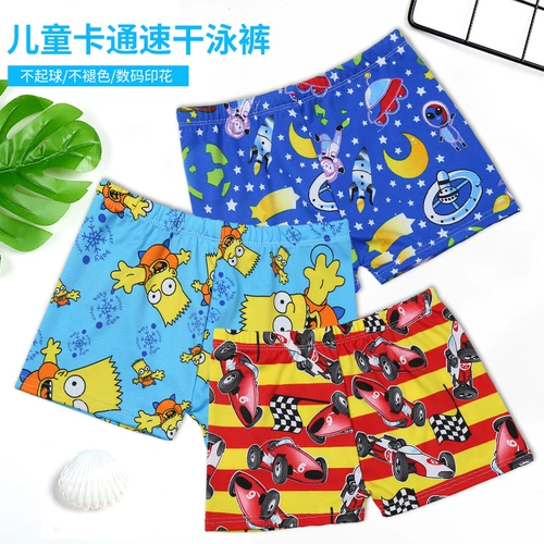 Детские мультяшные штаны, детский купальник для раннего возраста, комбинезон, шорты для мальчиков для плавания