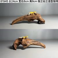 Xiaomi fish tank, 20-40cm driftwood, small natural purple teak arch bridge, South American tree stump, turtle patio thumbnail 5