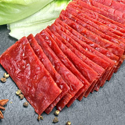 【懒熊食尚】靖江特产猪肉脯100g袋装网红肉铺干独立小包多种风味