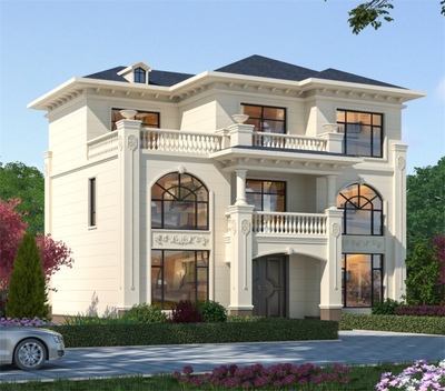 13.8x10三层带电梯别墅设计图纸全套施工图