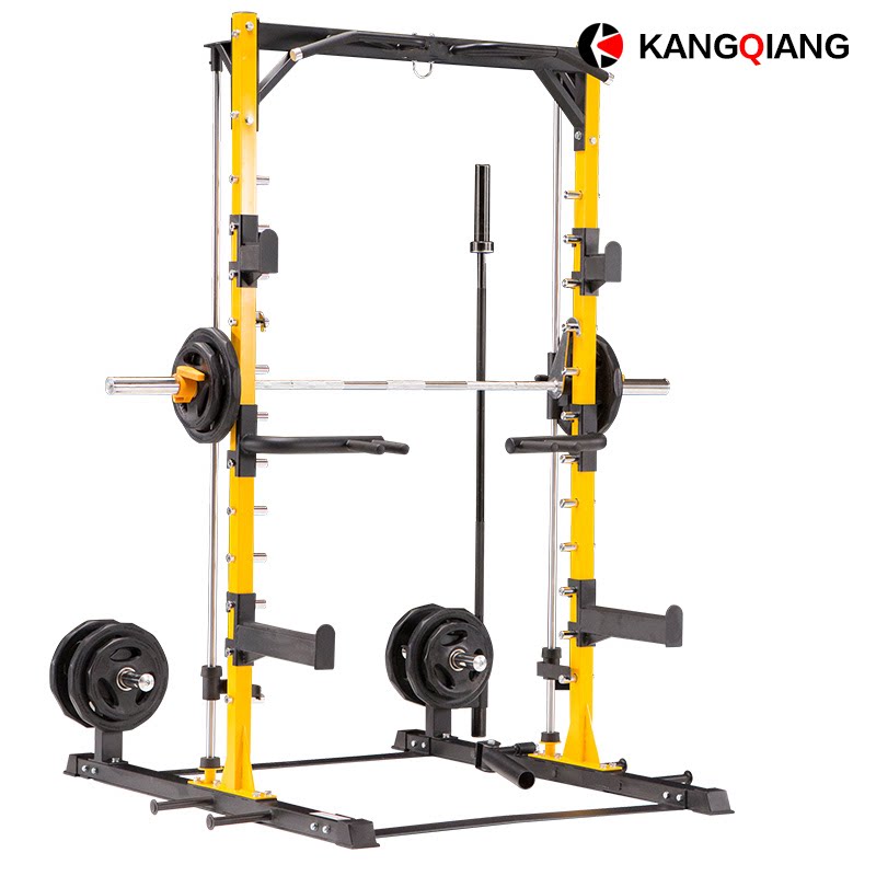 康强bk-3035龙门架史密斯机深蹲卧推架家用多功能综合力量训练器_虎窝淘