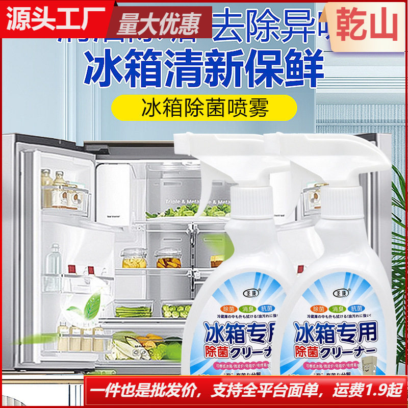 冰箱专用除菌除味剂除臭剂微波炉清除去垢去异味泡沫除霉清洁神器