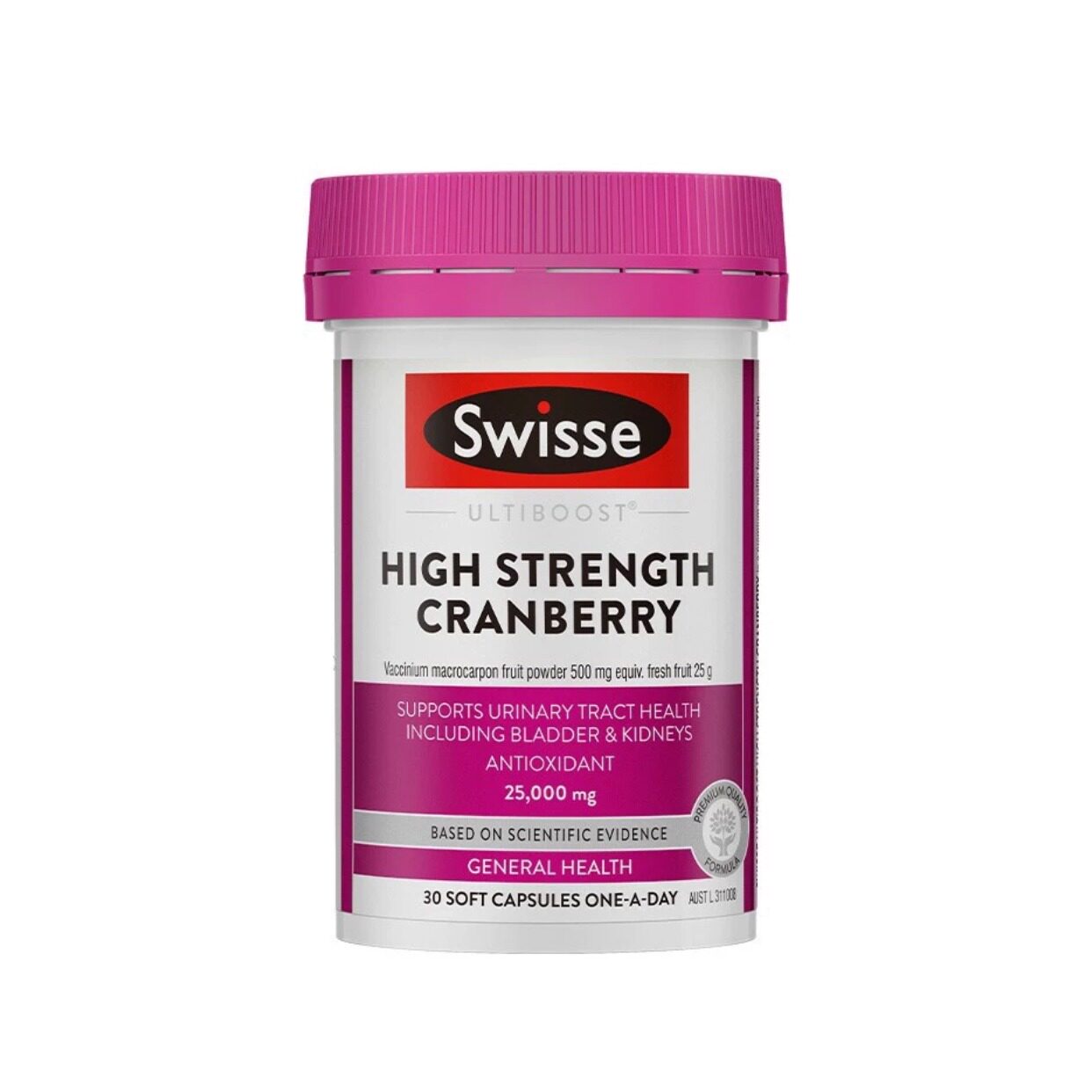 Swisse斯维诗 蔓越莓精华胶囊 女性健康秘密花园护理30粒 澳洲版