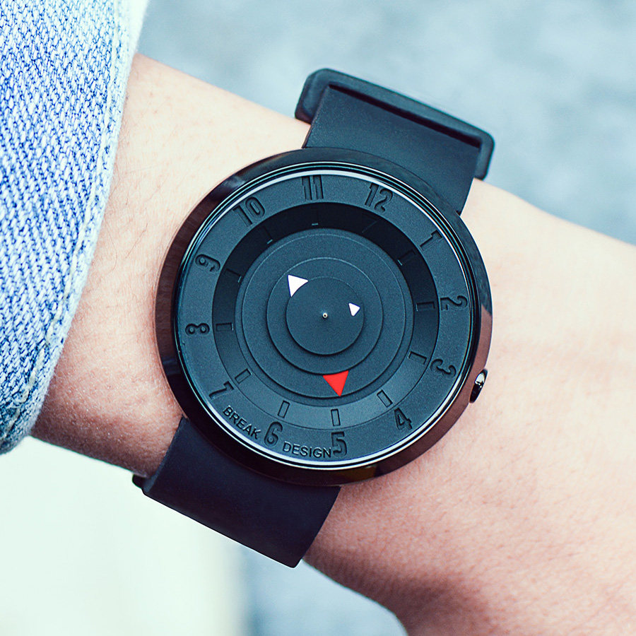 break创意概念黑科技手表男女学生情侣潮流防水初高中生石英手表