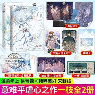 正版 新书 一枝小说1 青春文学言情男主小说 畅想畅销书 2完结篇绿山高口碑美学代表作青春热门畅销小说书籍入戏遇蛇灰塔笔记