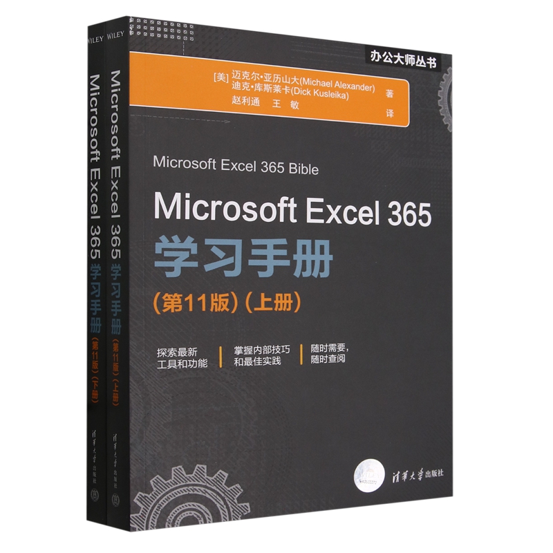 Microsoft Excel 365学习手册(*1版)(全2册)[美]迪克·库斯莱卡，