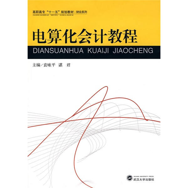 电算化会计教程9787307061002武汉大学图书