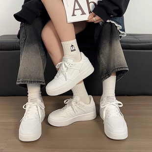 回力草莓熊小白鞋女鞋2025春季新款北卡蓝运动鞋ins 潮百搭厚板鞋
