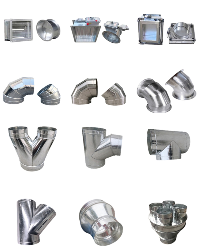 方转圆镀锌弯头烧烤车转换接头