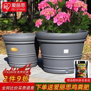 复古仿陶系列大号塑料树脂花盆