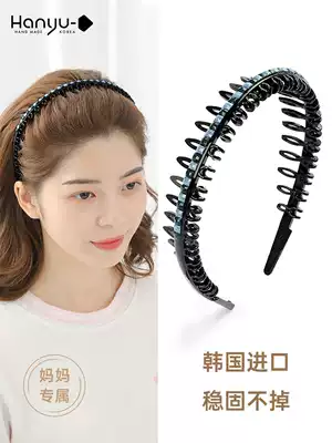 Hair hoop hairclip summer Net red 2021 New 2020 hairclip women wash hair hoop headgear mother Summer summer