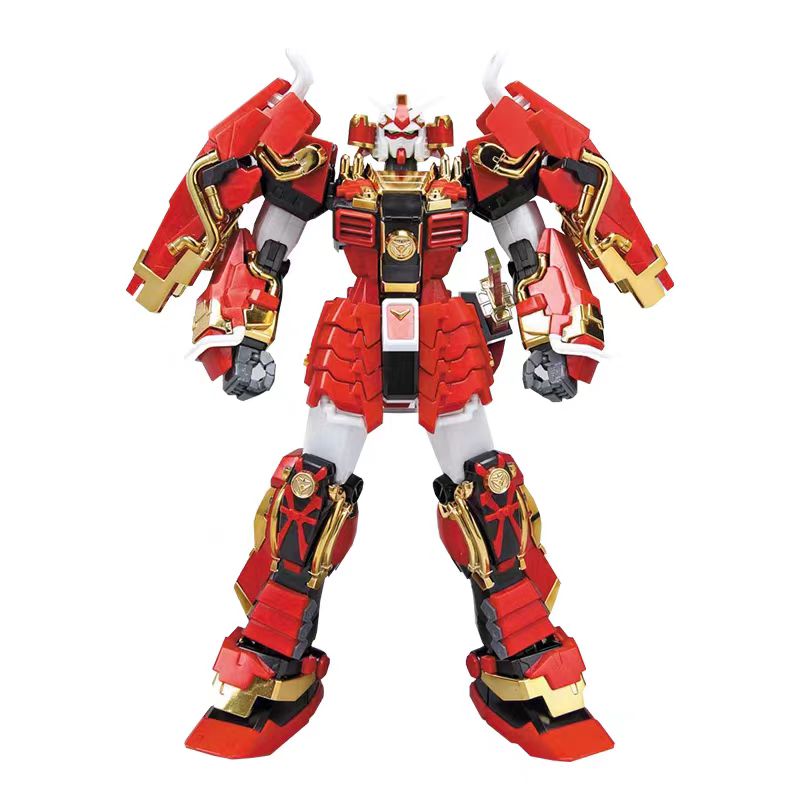 异星电镀 MG 1/100 武者高达 真武者顽太无 豪华版 战国之阵拼装