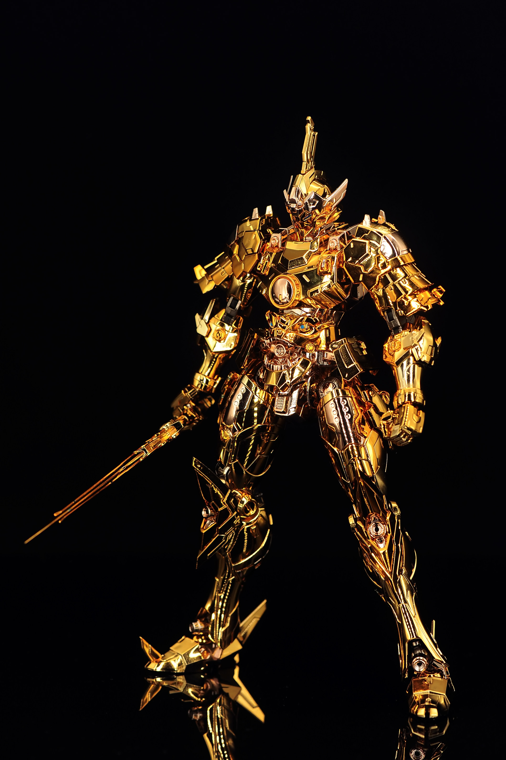 摩动核拼装模型电镀亮度好