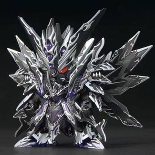 异星电镀 BB战士 SD世界英雄传龙骑士传说 主宰至暗飞龙 电镀版