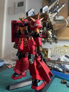 异星电镀  MG MS-06R 雷霆宙域  精神力扎古 电镀高达