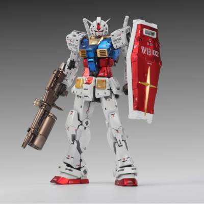 异星电镀 胖虎 阿祖 1/100 RGU RG2.0 国产放大可动拼装模型