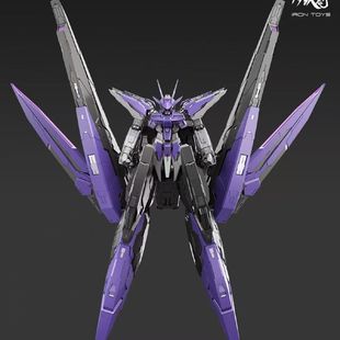 异星电镀 铁创模型 1/100 星渊 可切换巡航战机形态 合金骨架