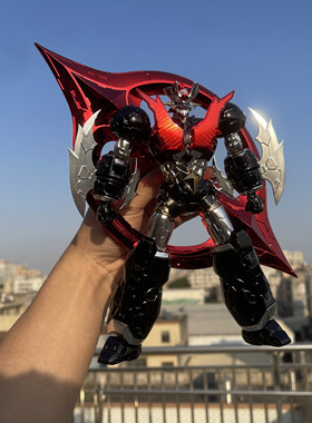 异星电镀 hg魔神zero 魔神电镀版 真魔神暗黑大将军 电镀模型