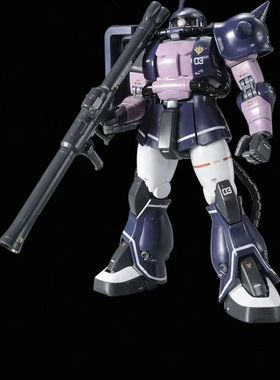 异星电镀 MG 1/100 扎古2 黑色三连星 MS-06S ver2.0 模型