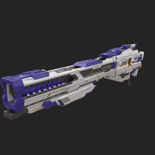 异星电镀 千秋赏 重装型爆裂磁轨炮 拼装模型