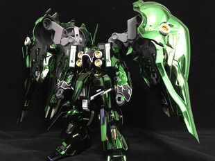 异星电镀 改色hg帝利 HGUC刹帝利电镀版 电镀高达 钛合金电镀