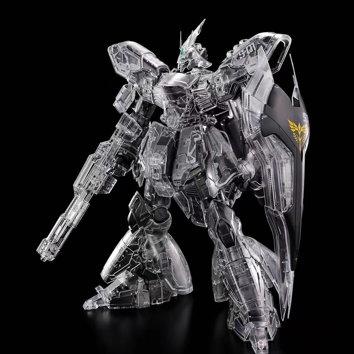 异星电镀  MG 1/100 沙扎比高达 机械透明版 SAZABI 拼装模型