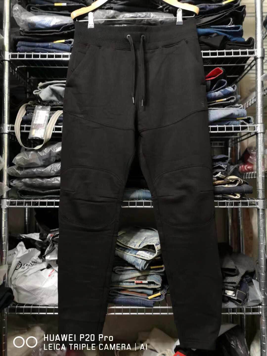 GS超级星星秋冬款修身款9620男士厚绒卫裤