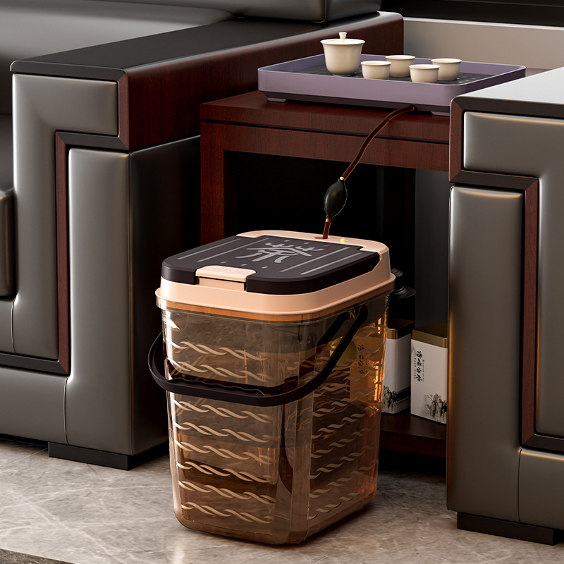 茶桶茶渣桶客厅2025新款大容量废水高档新型高级长方形家用茶水桶