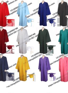 美国本科毕业礼服来图设计定制