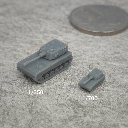 PLZ-07自行炮 树脂白模 1/350/700坦克战车微缩模型 TK216