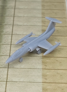 F104星式战机 树脂白模 1/350/700飞机战机微缩模型 AC426